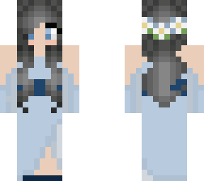 zr blue dress
