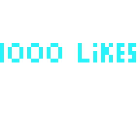 1000 likes!!