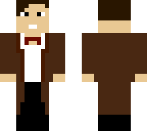 11th doctor (doctor who minecraft adventures orignal skin)
