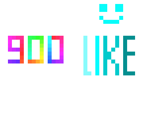 900 likes