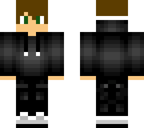 advanced black hoodie