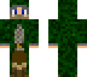 adventurer with cloak