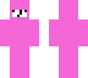 big nose pink guy
