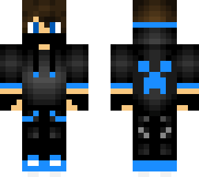 blu boy w/ headphones