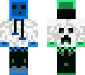 blue and green slime