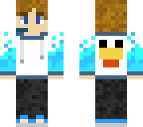 blue fire chicken boy