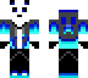 blue flame panda