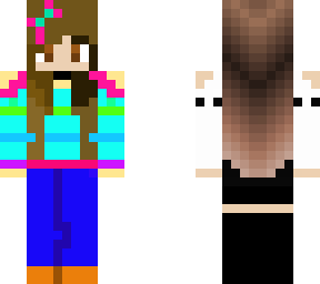 chica con ropa de colores (leer descripcion)