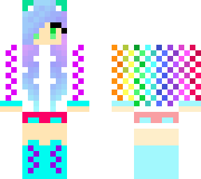 chica con ropa de colores (leer descripcion)
