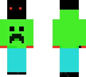 creeperhodie demon with pants