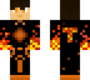 fire boy with headphones