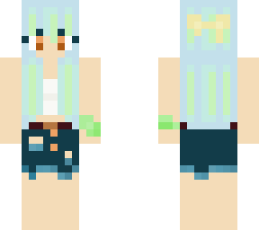 girl with tube top