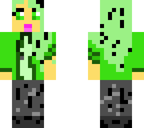 green girl