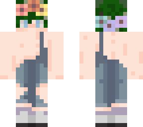green hair teen
