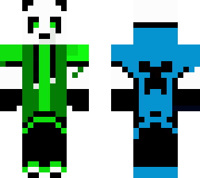 green panda