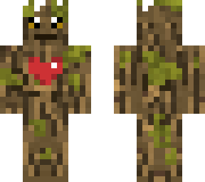 groot: eathor, heart: me