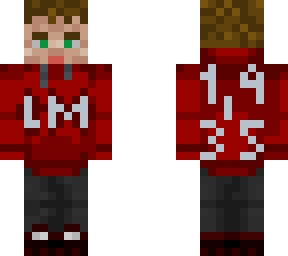 lifemodder19135_redhoodiewithlogo