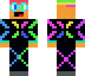 my pg3d skin rainbow v3