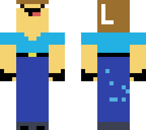 noob with gloves