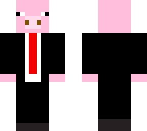 pig in a suit