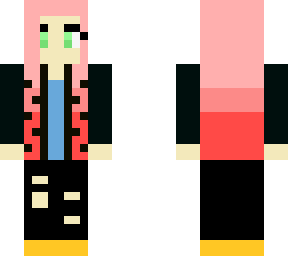 pink haired girl