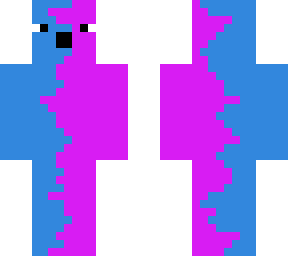 purple and blue