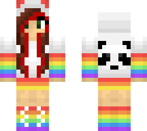 rainbow panda editt