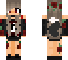 rose red (edit of my old edit) wolf egirl hype jog girl