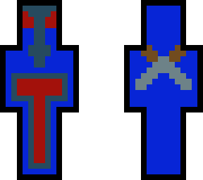 the blue red knight