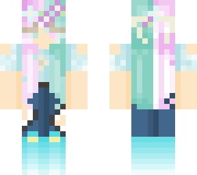 uwu pink and teal