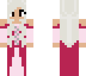 villige girl dark pink dess