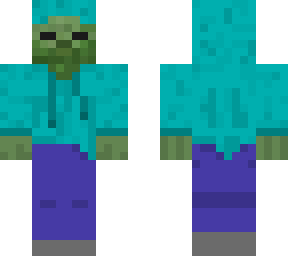 zombie with a hoodie