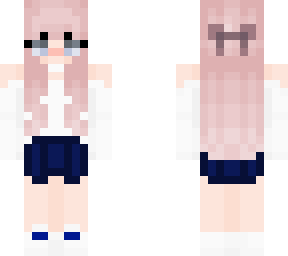 ~cute pink hair girl~