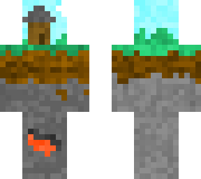 a minecraft world!