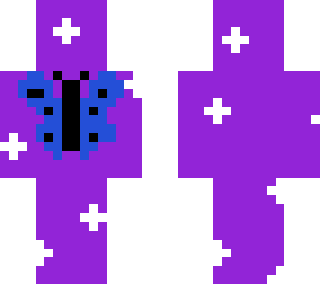 aesthetic blue sparkly butterfly