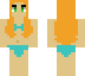 bikini woman  turquoise