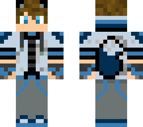 blue wolf boy