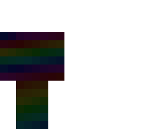 color pallet - rainbow colors but almost black