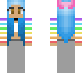 cute rainbow female