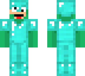 derp with diamond armor