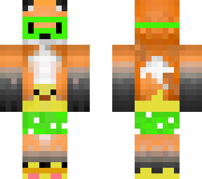 fox whit a swimmsuit