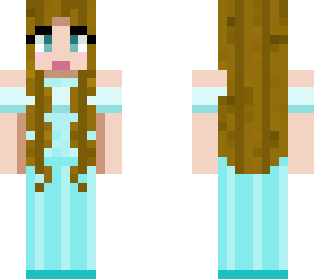 girl with blue dress edit