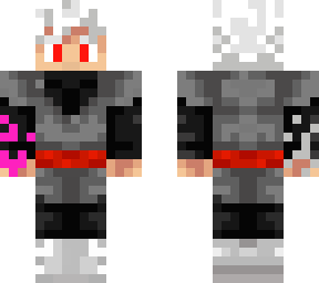 goku black ssj white