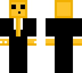 gold slime in suit