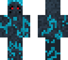 golem de fuego azul