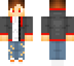 grey and red