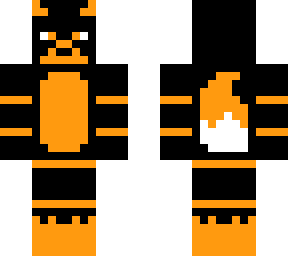 orange cute dark foxy