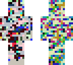 pixle 4 faced skin