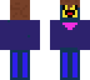 put outer layer of for another skin(rainbow man)