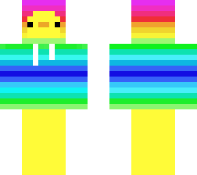 rainbow duck
